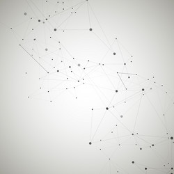 abstract connection structure and connect vector image