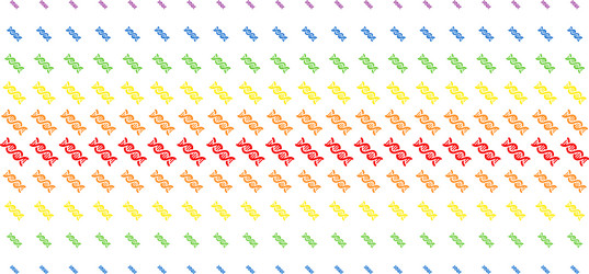 dna spiral shape halftone spectrum array vector image