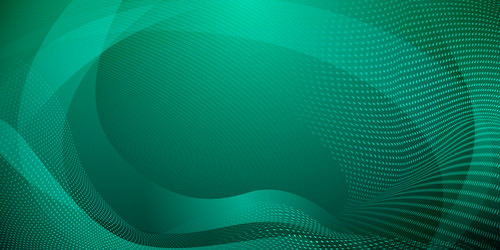 abstract background halftone dots and curved vector image