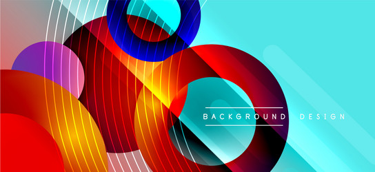 color block abstract background dynamic vector