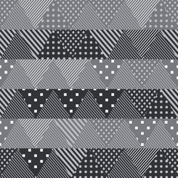 Geometric Triangle Pattern vector image