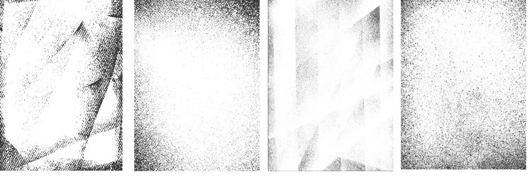 Abstract retro grunge frames set Royalty Free Vector Image