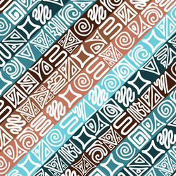 multicolored entangle pattern vector image