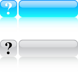 help square button vector image