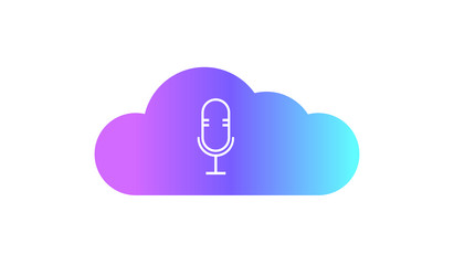 voice biometrics technology vector image