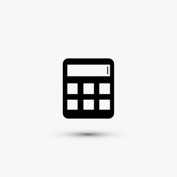 black web icon on white background eps10 vector image