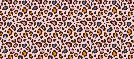 Leopard Print Pattern vector image