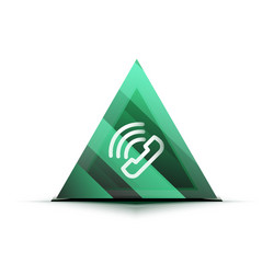phone support web button vector image