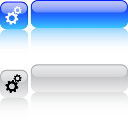 tools square button vector image