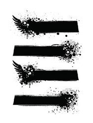 Grunge textures set Royalty Free Vector Image - VectorStock