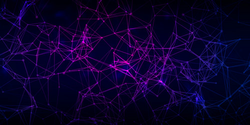 Digital Network Background vector image