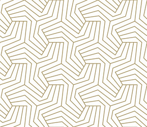 seamless pattern with abstract geometric line vector image