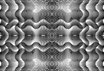 repeatable and tileable grid mesh zig-zag vector image