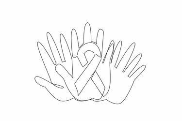 continuous one line drawing three overlapping vector image