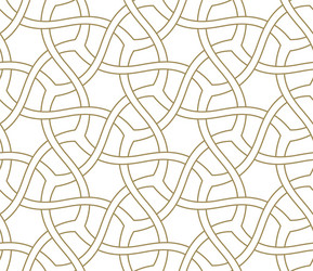 seamless pattern with abstract geometric line vector image