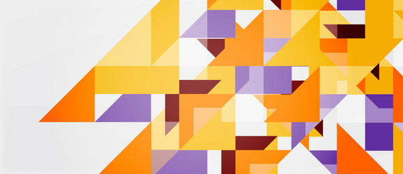 triangle pattern design background vector image