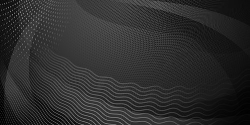 abstract background halftone dots and curved vector image