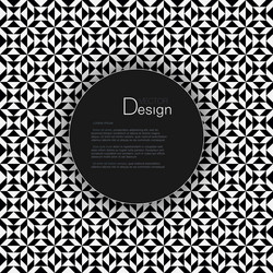 abstract background with text box vector image