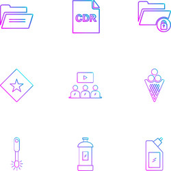 folder bottle files file type windows vector image