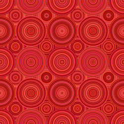 repeating circle mosaic pattern background vector