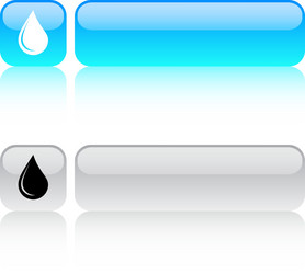 drop square button vector image