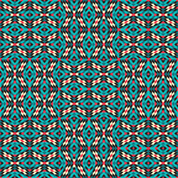 Geometric Mosaic Pattern vector image