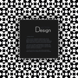 abstract background with text box vector image