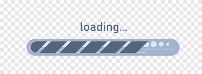 loading bar concept progress data for upload vector image