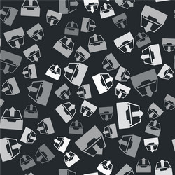 grey upload inbox icon isolated seamless pattern vector image