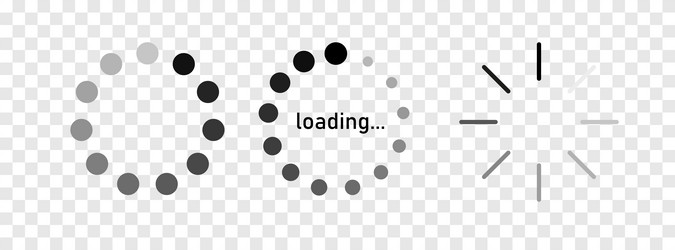 loading bar concept progress data for upload vector image