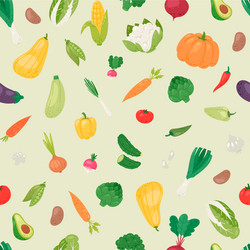 Organic vegetables banner Royalty Free Vector Image