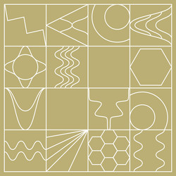 geometric pattern in a minimalist style an idea vector image