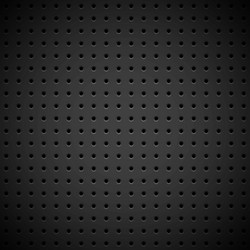 black background with perforated pattern vector image