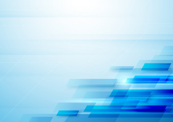 Dynamic Rectangles Tech Background vector image