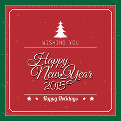 abstract happy new year background with some vector image