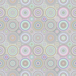 abstract repeating concentric circle pattern vector image