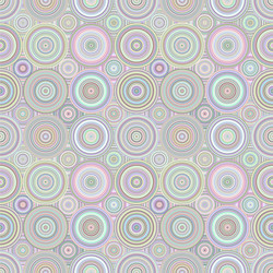 abstract repeating concentric circle pattern vector