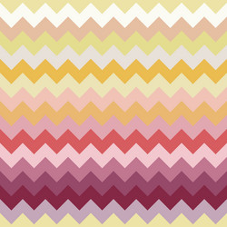 Chevron Color Block Pattern vector image