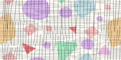seamless pattern of vertical and horizontal lines vector image