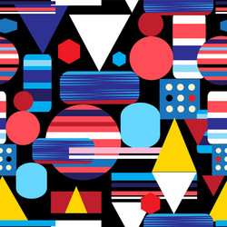 abstract bright multicolored pattern different vector image