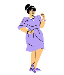 Sexy Chubby Girls Vector Images (over 280)