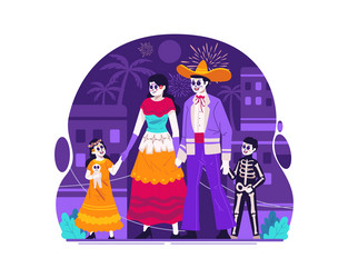 Mexican Family Vector Images (over 600)
