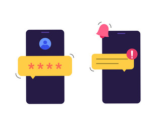 Access Denied - Password Error vector image