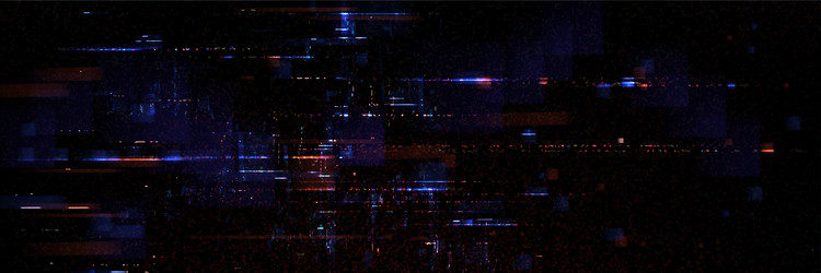 glitch game effect tv screen with pixel texture vector image