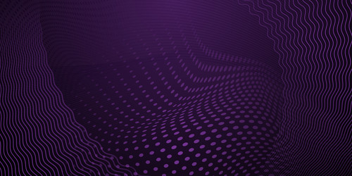 abstract background halftone dots and curved vector image