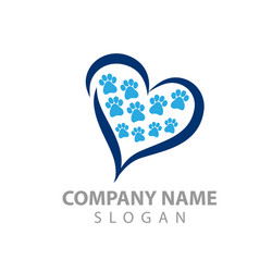 silhouette dog a pet shop veterinary Vector Image