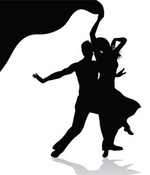 Salsa dancing Royalty Free Vector Image - VectorStock