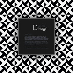 abstract background with text box vector image