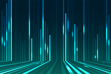 abstract lines on a dark background vector image