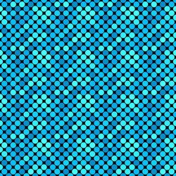cyan dot pattern background - blue abstract design vector image